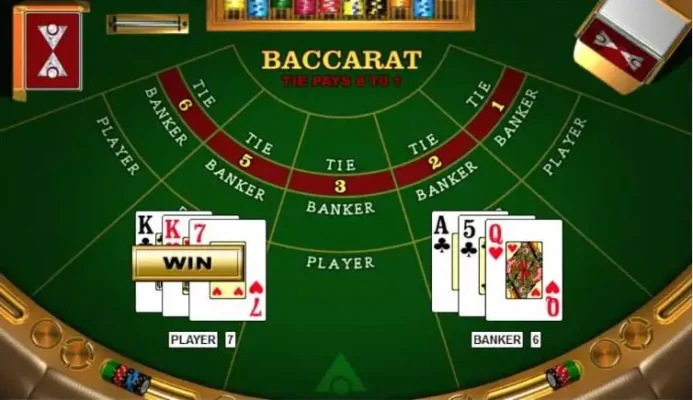Luật chơi của game baccarat tại link vào Rikvip