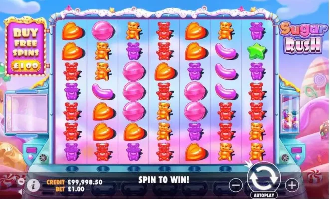 Sugar Rush là một trò chơi hấp dẫn đầy màu sắc thu hút người chơi