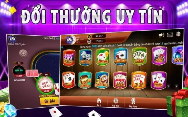 Giới thiệu về sảnh game bài đổi thưởng uy tín tại Rikvip