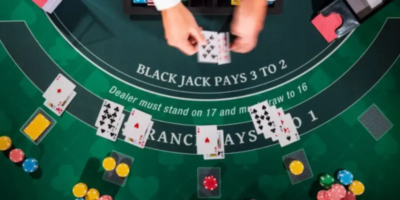 Game bài blackjack Rikvip đẹp cuốn hút, livestream đẳng cấp