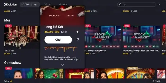 Các ưu điểm nổi bật của Live Casino tại Rik vip 