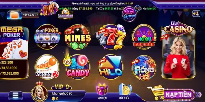 Giới thiệu về thể loại game Live Casino tại Rikvip 